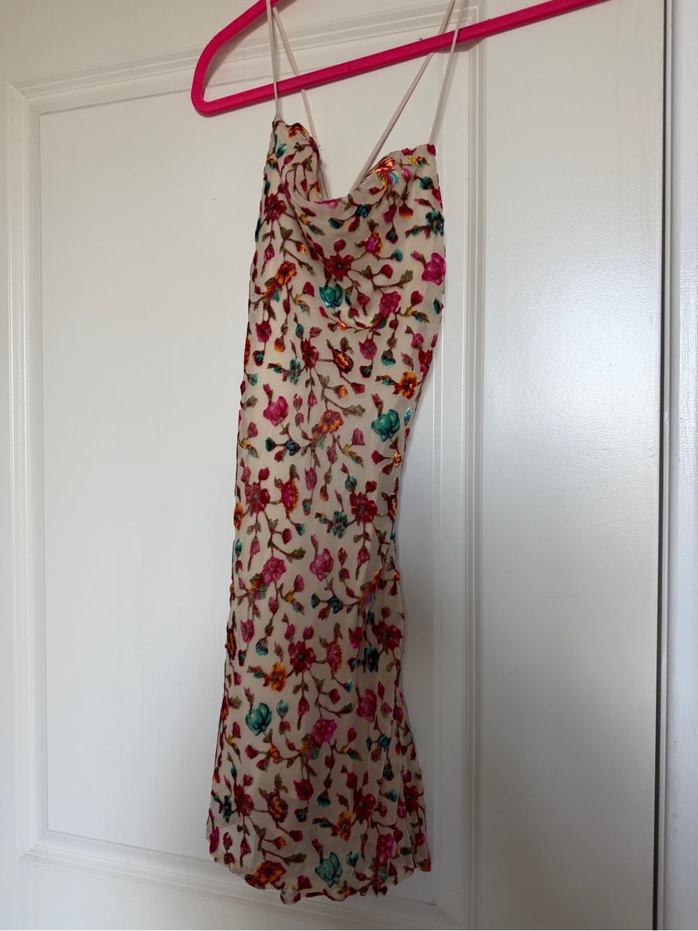 Verge Girl floral dress size 8 runs smaller